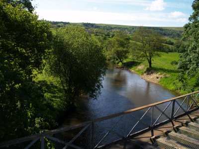 ... and the River Esk is crossed many times before Whitby is reached.