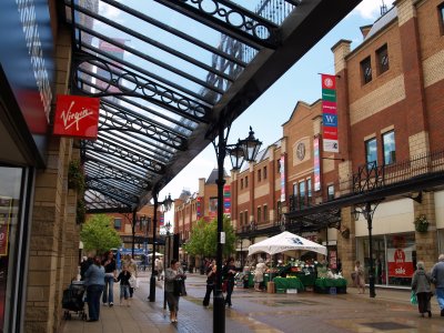 Part of Captain Cook Square, one of the more recent shopping centre developments.