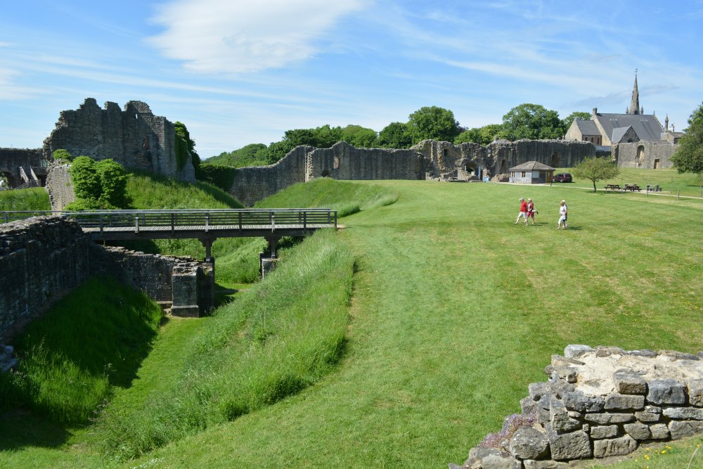 General view of the wards of Barnard Castle, County Durham, England