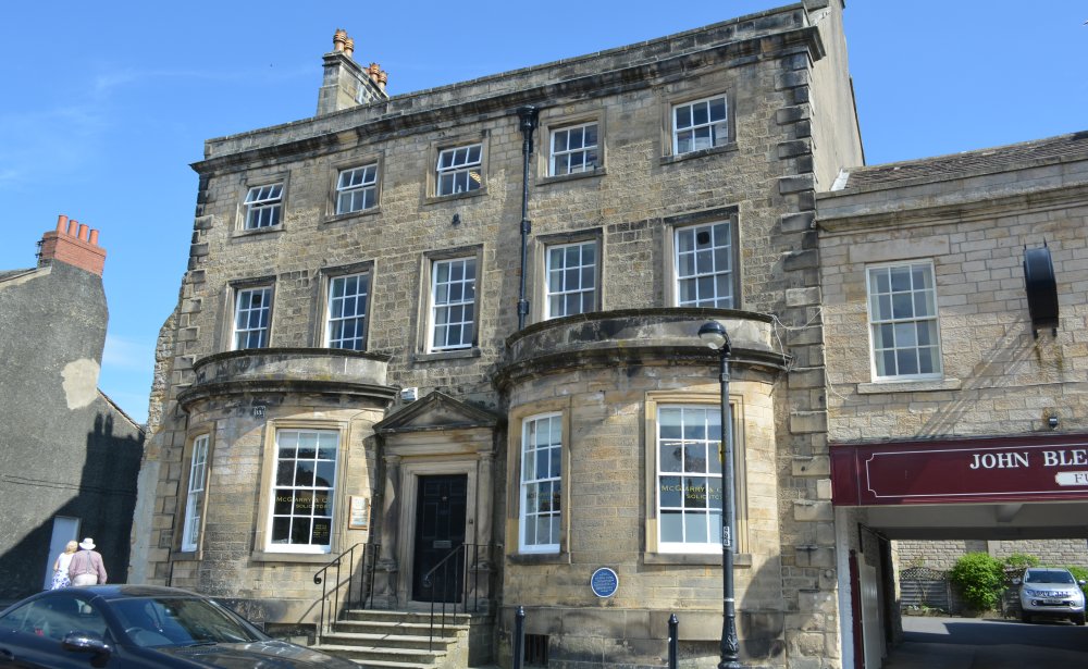 Residence of Sir Roderick Murchison great geologist explorer a fine building in Barnard Castle, County Durham, England