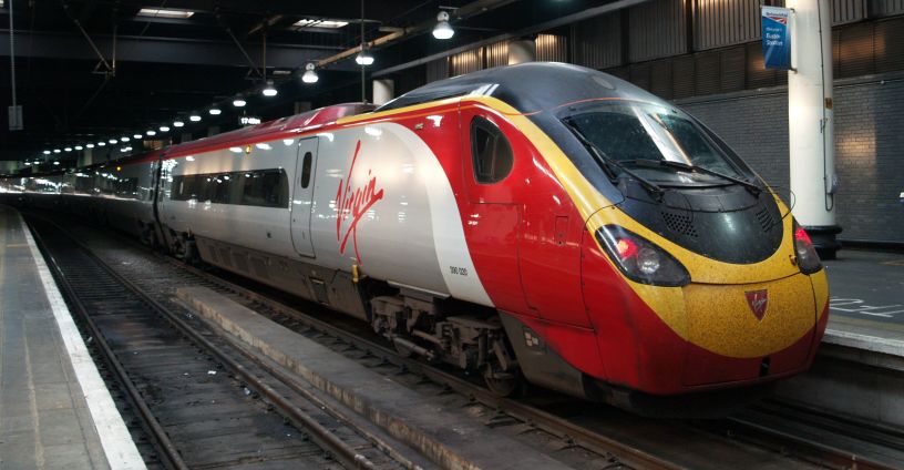 ALSTOM Class 390 Pendolino 'tilting' EMU trains