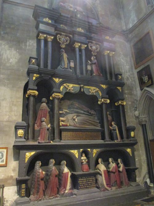 The elaborate Boyle monument in St Patrick's Cathedral, Dublin