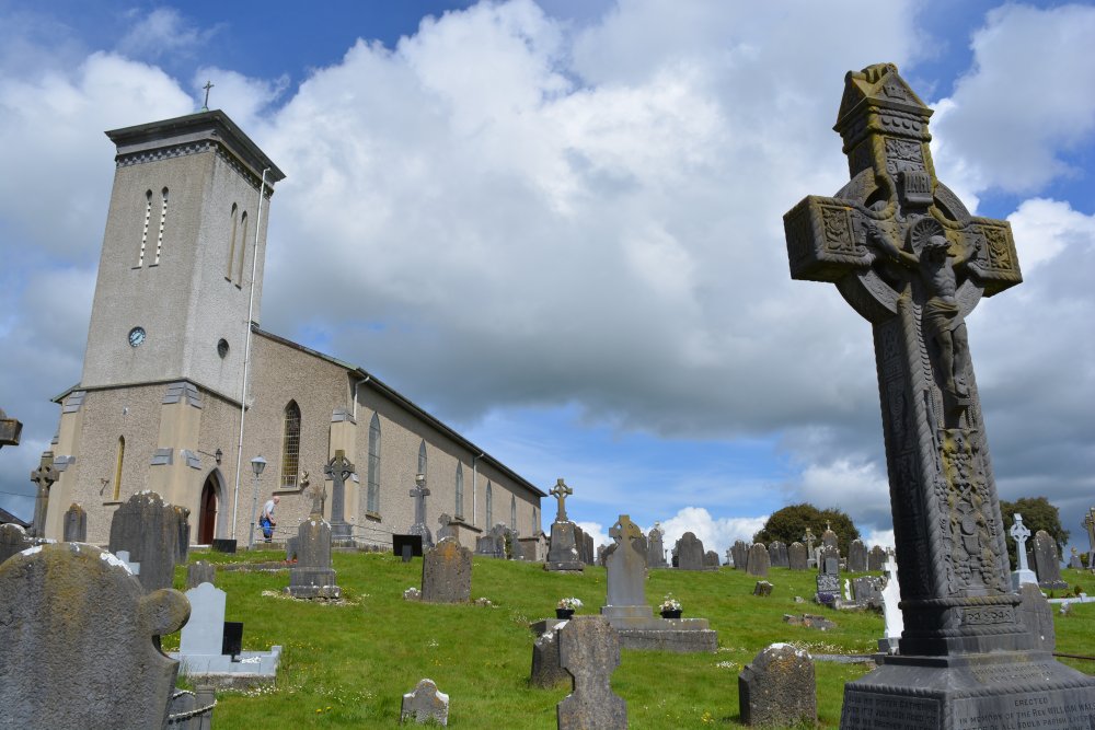 External architecture St Senan's Church, Kilmacow, Co. Kilkenny, Ireland