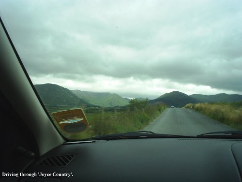 Driving through 'Joyce Country' near Maam Cross, en route to Connemara, Galway. Beautiful, even on a grey day. Driving through 'Joyce Country' near Maam Cross, en route to Connemara, Galway. Beautiful, even on a grey day.