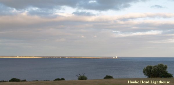 Hooke Head and Hooke Head Lighthouse in County Wexford, Ireland, the light is automated and the lighthouse is now a museum.