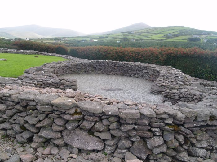 historic early Christian monastic site at Reask - Early Christian sites, Dingle Peninsular, Co. Kerry, West of Ireland historic early Christian monastic site at Reask - Early Christian sites, Dingle Peninsular, Co. Kerry, West of Ireland