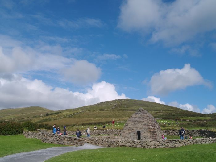 famous Gallarus Oratory - Early Christian sites, Dingle Peninsular, Co. Kerry, West of Ireland famous Gallarus Oratory - Early Christian sites, Dingle Peninsular, Co. Kerry, West of Ireland