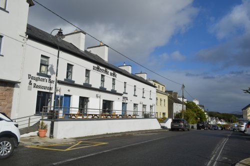 Roundstone House Hotel and Vaughan's bar and restaurant. Roundstone, Connemara, Co. Galway, Ireland