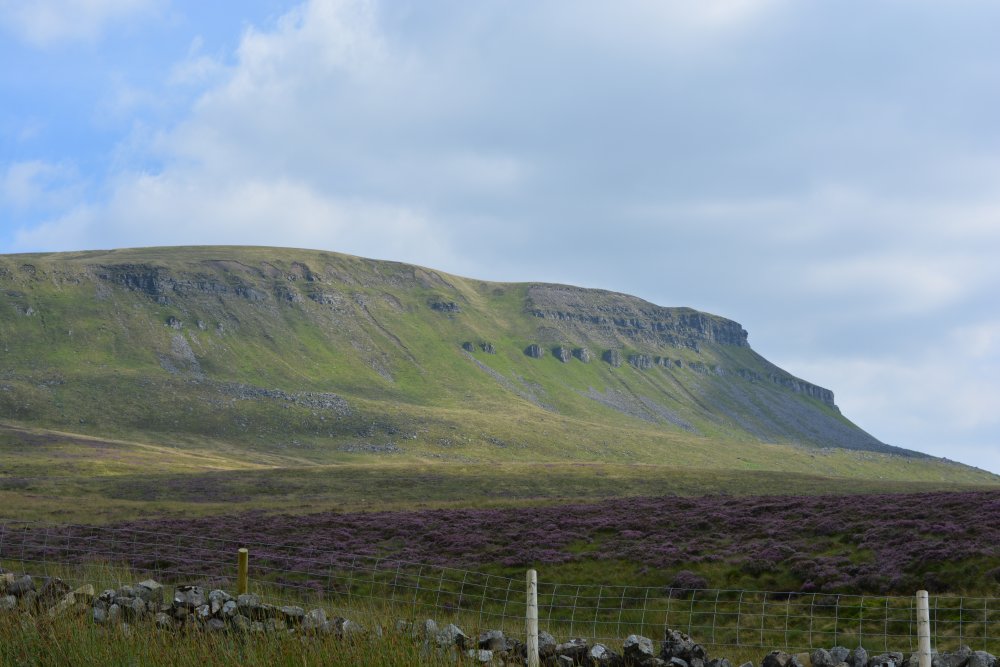 Climbing Pen-y-ghent, walk from Horton-in-Ribblesdale