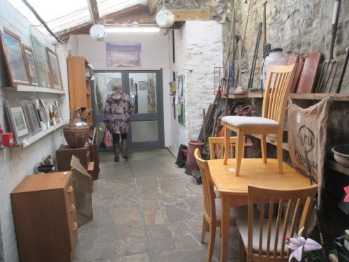 Hayloft Emporium and the Stables Cafe, Barnard Castle, Co. Durham, England