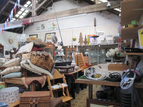 Hayloft Emporium and the Stables Cafe, Barnard Castle, Co. Durham, England