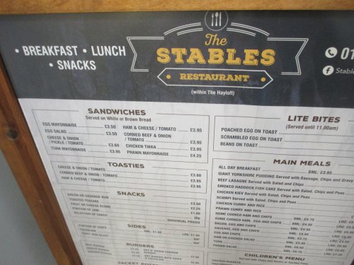 Hayloft Emporium and the Stables Cafe, Barnard Castle, Co. Durham, England
