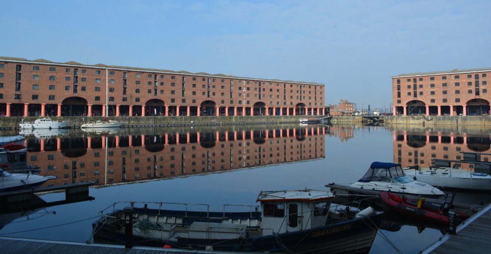  Liverpool's historic docks England
