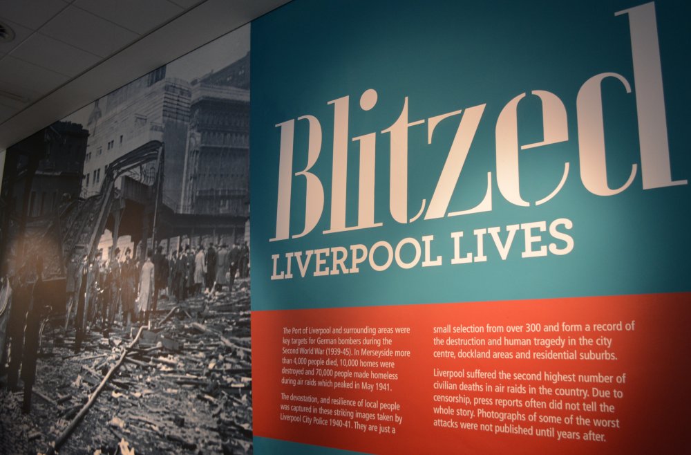 The story of the Blitz in WWII and its effect and destruction of parts of Liverpool Museum of Liverpool