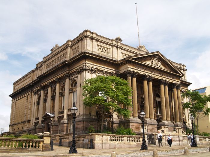 The old Sessions House High Court of its day, built in 1882-1884 by F. & G. Holme William Brown Street Liverpool