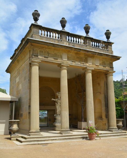Flora's Temple Chatsworth House Derbyshire Dales