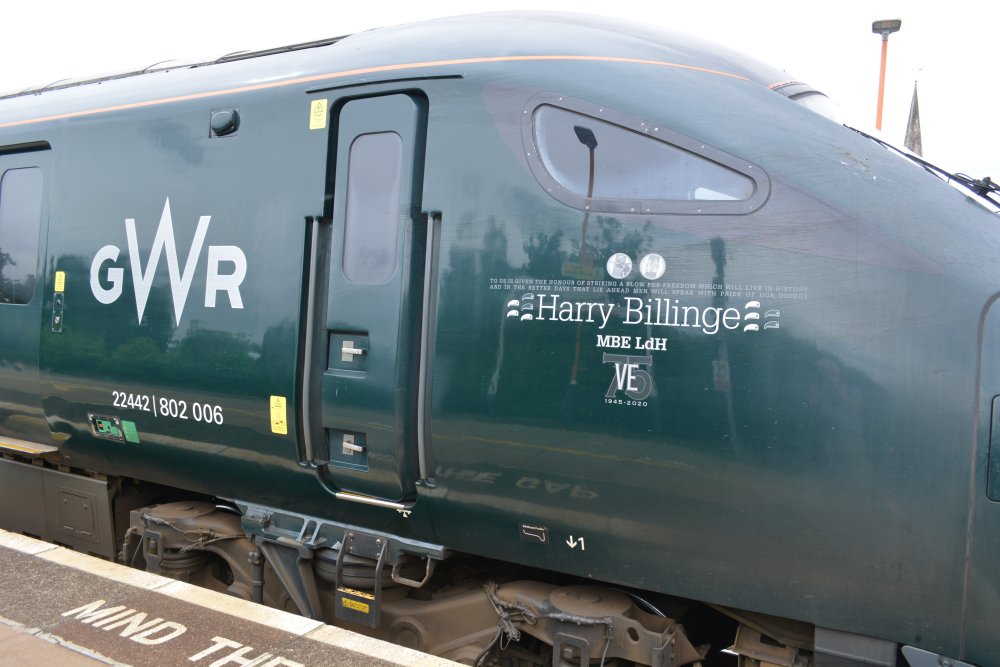 Bi-mode Class 802/0 802006 (802 006) Harry Billinge MBE LdH VE 1945-2020