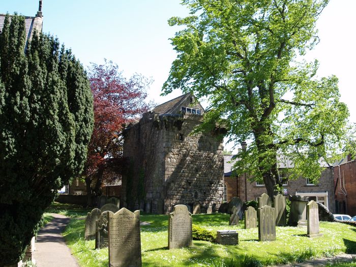The Pele Tower by St Andrew's Parish Church, Corbridge, was built around 1300 as a fortified house for the vicar and his family when threatened by attack from?