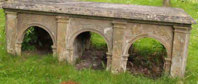 A curious and elaborate gravestone?