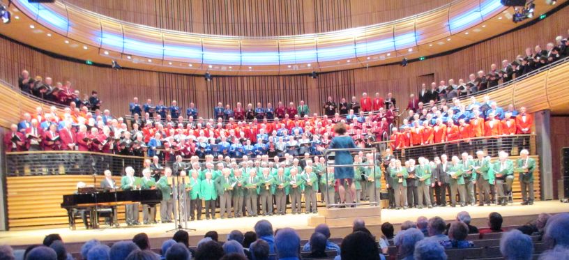 Sage, Gateshead, massed choir event 2015
