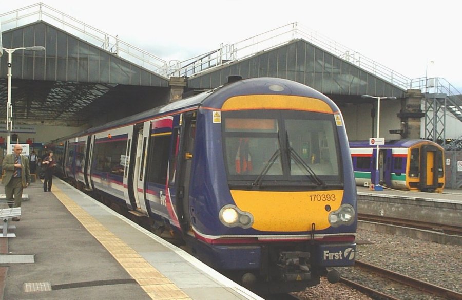 Inverness train to Kyle of Lochalsh - off we go!
