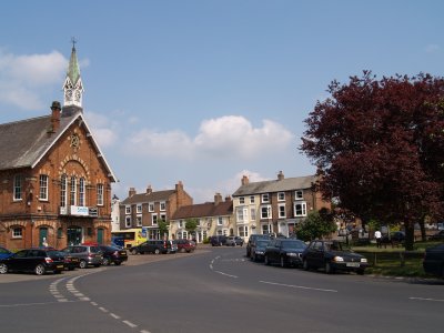 Market Place, Easingwold, North Yorkshire, Northern England