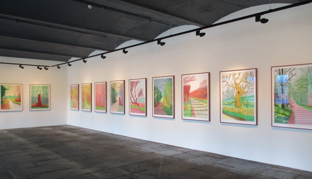 Salts Mill Art Gallery David Hockney Saltaire