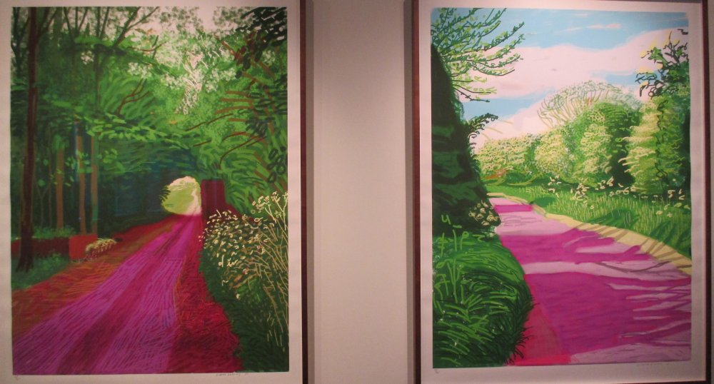 Salts Mill Art Gallery David Hockney Saltaire