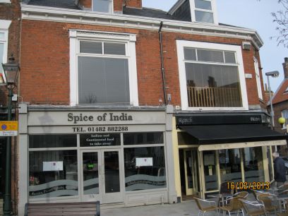 The Spice of India restaurant in Beverley