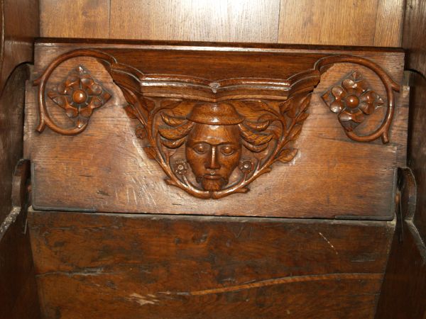 Beverley St Mary's Church:  There are 23 finely carved wooden misericords in the choir stalls ~1425-1450