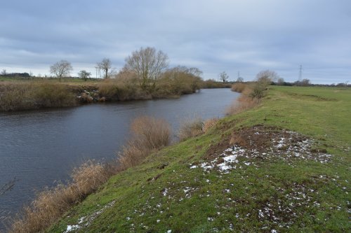 banks of River Ouse walk from York to Beningbrough Hall