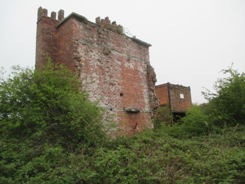 disused Kilton ironstone mine buildings A walk from Moorsholm Village to Kilton Castle, industrial archaeology, Cleveland, north-east England
