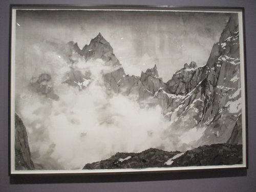 Valley Cloud, Aiguilles, Emma Stibbon Ruskin, Turner and the Storm Cloud exhibition, York Art Gallery