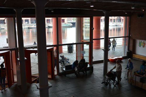 foyer entrance Tate Modern Liverpool