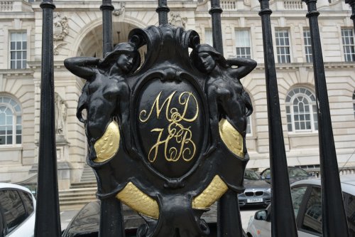 coat of arms of the Mersey Docks and Harbour Board Pier Head Liverpool