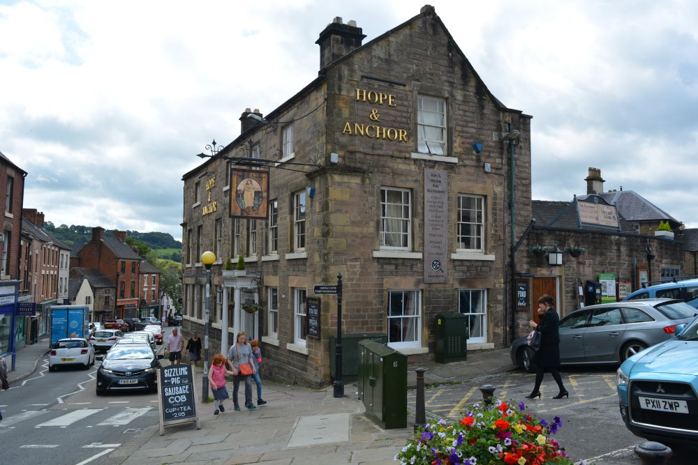 Hope & Anchor pub Market Place Wirksworth, Derbyshire