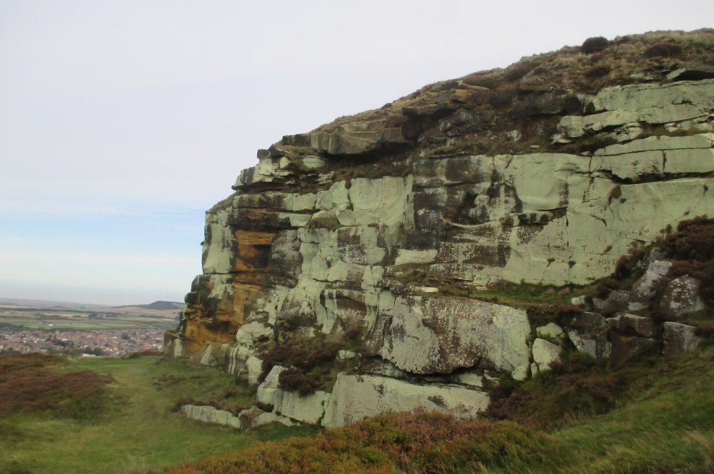 Highcliff Nab walking near Guisborough, Cleveland