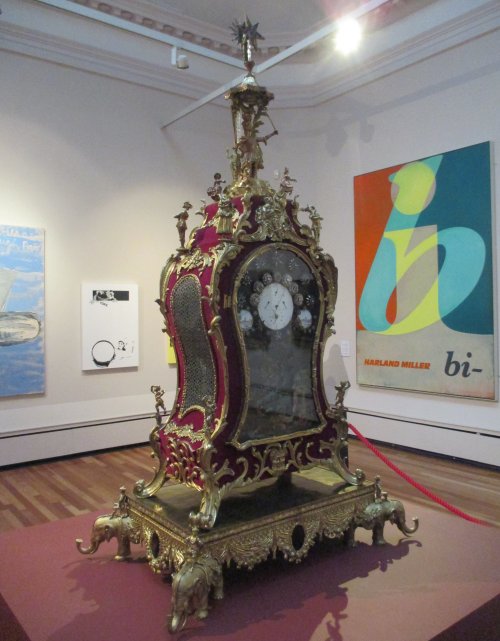 York Automaton Clock, displayed working 2019, playing tune in York Art Gallery