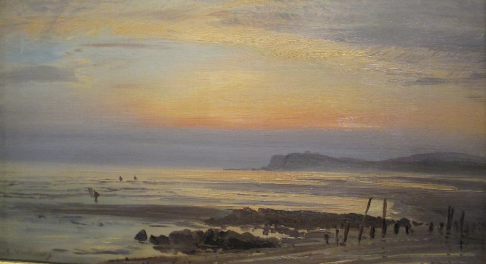 oil painting by Henry Moore 1831-1895 York Art Gallery