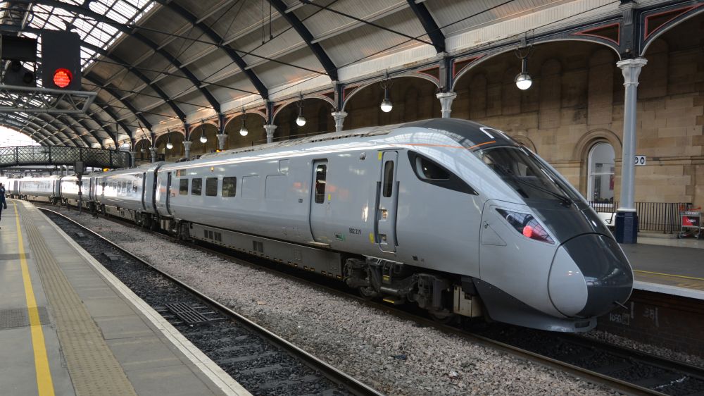 Bi-mode Class 802/2 TransPennine 5-coach unit 802219