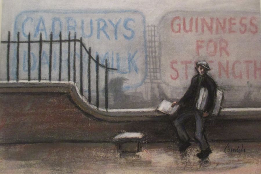 painting by artist Norman Cornish, Pit Painter school