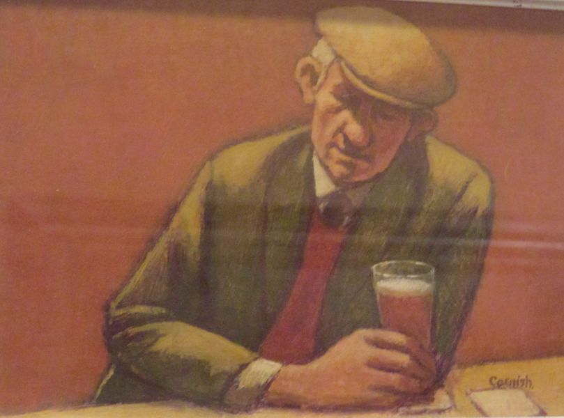 painting by artist Norman Cornish, Pit Painter school