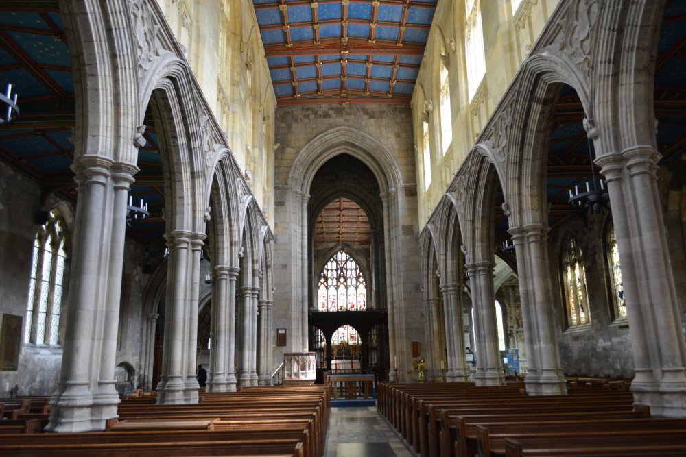The nave of St Mary's Church, Beverley.