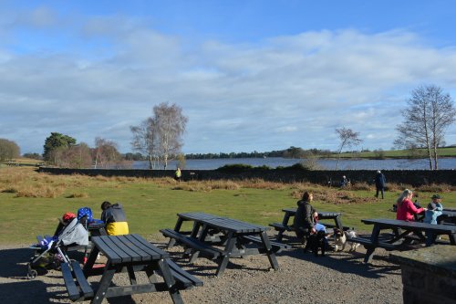The main cafe near the Cropston reservoir in Bradgate Park, Leicester