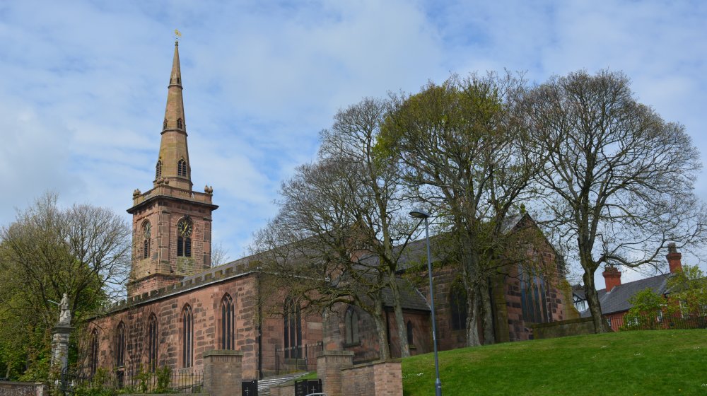 C of E Parish Church of St Mary the Blessed Virgin, Church Street, Prescot, Lancashire