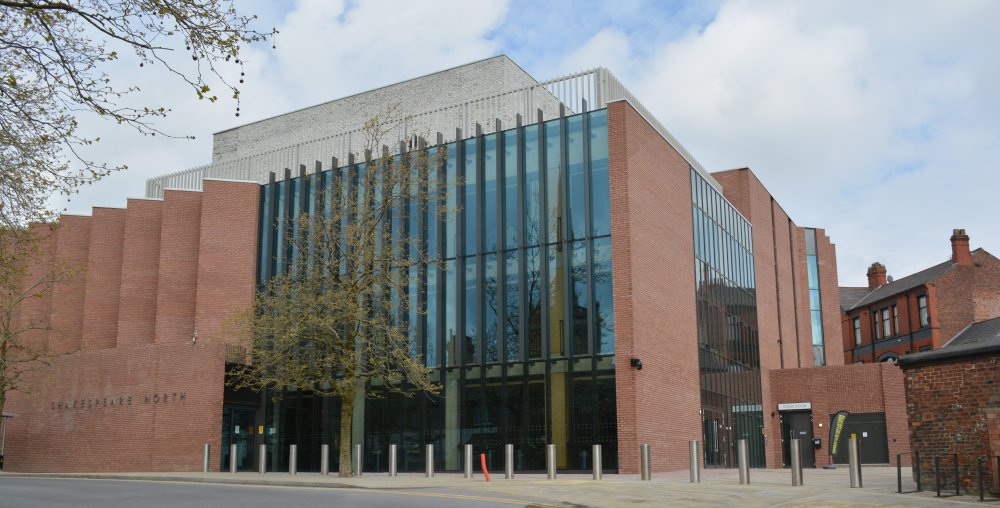 The new Shakespeare North Playhouse Theatre in Prescot, it is a splendid  cultural and educational venue that opened in 2022.