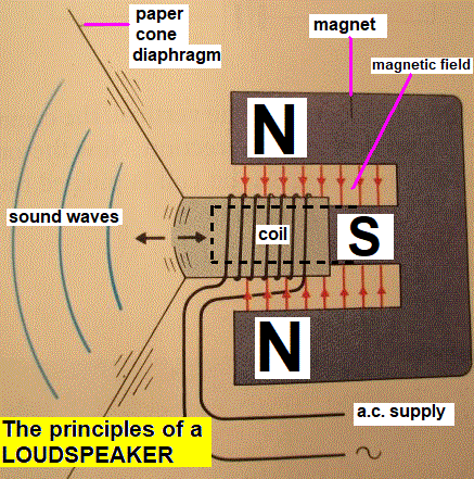sound waves how a loudspeaker works gcse physics igcse