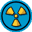 See RADIOACTIVITY NOTES - symbol for a readioactive substance