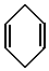 skeletal formula of cyclohexa-1,3-diene C6H8 1,3-cyclohexadiene