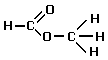 displayed formula methyl methanoate isomers of C2H4O2 molecular formula